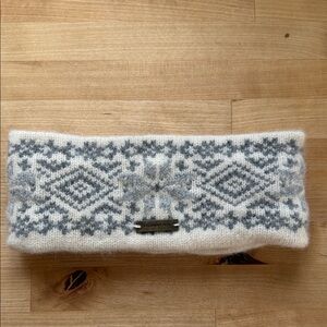 NOR Black and Cream Knit Headband